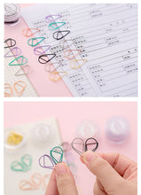 Load image into Gallery viewer, Cute Waterdrop Paperclips