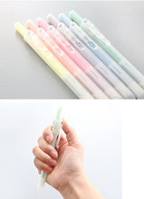 Load image into Gallery viewer, Knock Type Fluorescent Highlighter Set ( 6pcs) - Original Kawaii Pen