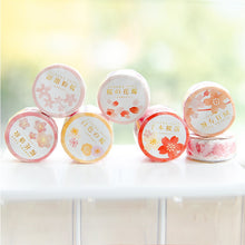 Load image into Gallery viewer, Limited Edition - Sakura Season Washi Tapes (8 Designs)
