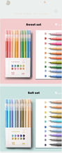 Load image into Gallery viewer, Retro & Macaron Multi-Color Gel Pen Sets (10 pcs a set)