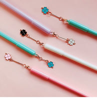 Load image into Gallery viewer, Lucky Clover Gel Pen Set (4pcs)