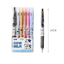 Load image into Gallery viewer, Cow Milk Gel Ink Pen Set