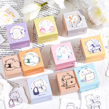 Load image into Gallery viewer, Cute Bear Rubber Stamps