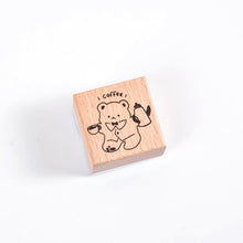Load image into Gallery viewer, Cute Bear Rubber Stamps