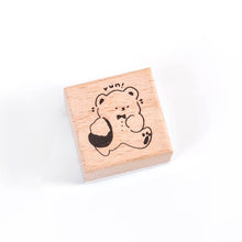 Load image into Gallery viewer, Cute Bear Rubber Stamps
