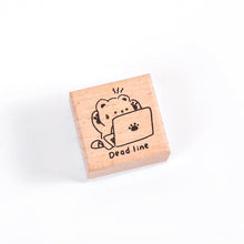 Load image into Gallery viewer, Cute Bear Rubber Stamps