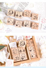 Load image into Gallery viewer, Cute Bear Rubber Stamps
