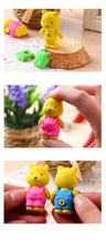 Load image into Gallery viewer, Cute Bear Erasers (3pcs)
