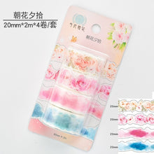 Load image into Gallery viewer, Floral & Fruits Washi Tape Sets (4 Designs) - Original Kawaii Pen