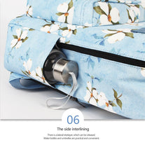 Load image into Gallery viewer, Cute Kawaii Floral Backpack