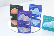 Load image into Gallery viewer, Colorful Cloud Memo Pads