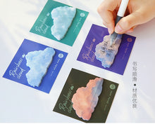 Load image into Gallery viewer, Colorful Cloud Memo Pads