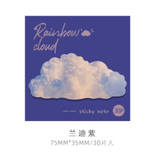 Load image into Gallery viewer, Colorful Cloud Memo Pads