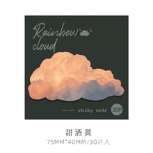 Load image into Gallery viewer, Colorful Cloud Memo Pads