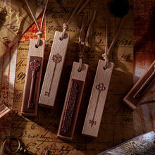 Load image into Gallery viewer, Da Vinci Cipher Key Series Wooden Stamp