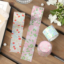 Load image into Gallery viewer, The Floral Garden Wide Masking Tapes (6 Designs)