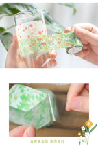 Load image into Gallery viewer, The Floral Garden Wide Masking Tapes (6 Designs)
