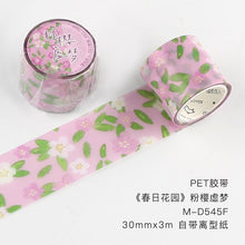 Load image into Gallery viewer, The Floral Garden Wide Masking Tapes (6 Designs)