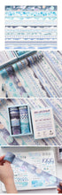 Load image into Gallery viewer, Purple Planet Washi Tape Set (12pcs)