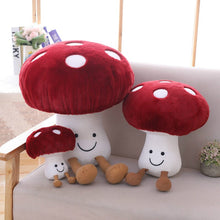 Load image into Gallery viewer, Kawaii Red Mushroom Plush Toy