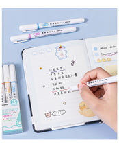 Load image into Gallery viewer, Multi-color Curved Line Highlighters (6 pcs)