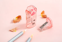 Load image into Gallery viewer, Cute Cat Paw Transparent Pencil Sharpener