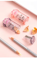 Load image into Gallery viewer, Cute Cat Paw Transparent Pencil Sharpener