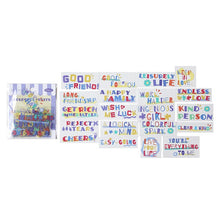 Load image into Gallery viewer, Colorful English Letters Stickers