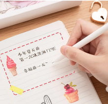 Load image into Gallery viewer, The Notes Journal with a Lock (B6)