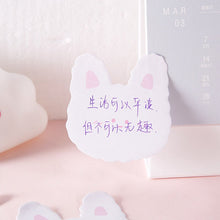 Load image into Gallery viewer, Kawaii Fruits & Animals Sticky Notes
