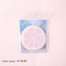 Load image into Gallery viewer, Kawaii Fruits & Animals Sticky Notes