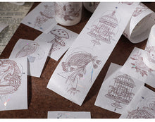 Load image into Gallery viewer, Japanese West Sea Notes Series Laser Masking Tapes - Original Kawaii Pen