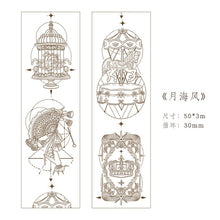 Load image into Gallery viewer, Japanese West Sea Notes Series Laser Masking Tapes - Original Kawaii Pen