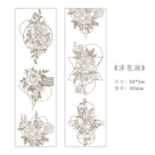 Load image into Gallery viewer, Japanese West Sea Notes Series Laser Masking Tapes - Original Kawaii Pen