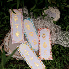 Load image into Gallery viewer, Fairy Garden Gold Series Bookmarks (3pcs a set)