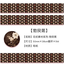 Load image into Gallery viewer, William Morris Series Masking Tapes