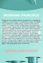 Load image into Gallery viewer, Uninterrupted Lead Candy Color Mechanical Pencils