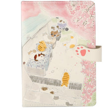 Load image into Gallery viewer, Cat Paw Leather Notebook Planner