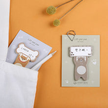Load image into Gallery viewer, Lift Paw Paw Cartoon Memo Pad Set (4pcs)