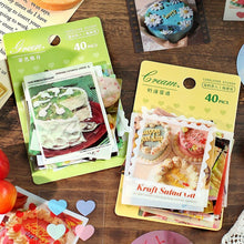 Load image into Gallery viewer, Sweet Cake Stickers (4 Designs) - Original Kawaii Pen