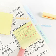 Load image into Gallery viewer, Morandi Color Translucent Sticky Notes (5 colors)