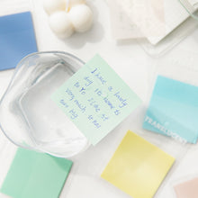 Load image into Gallery viewer, Morandi Color Translucent Sticky Notes (5 colors)