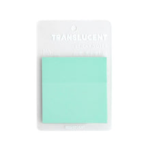 Load image into Gallery viewer, Morandi Color Translucent Sticky Notes (5 colors)