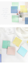 Load image into Gallery viewer, Morandi Color Translucent Sticky Notes (5 colors)