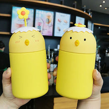 Load image into Gallery viewer, Kawaii Chicks Stainless Steel Thermos