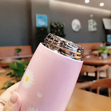 Load image into Gallery viewer, Daisy Stainless Steel Thermos