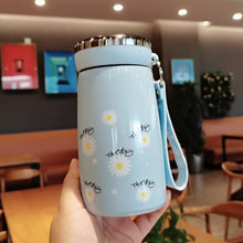 Load image into Gallery viewer, Daisy Stainless Steel Thermos
