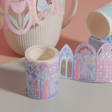 Load image into Gallery viewer, Japanese Style Lace Floral Masking Tapes (8 Designs)