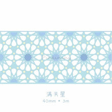 Load image into Gallery viewer, Japanese Style Lace Floral Masking Tapes (8 Designs)