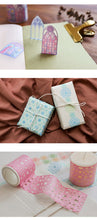 Load image into Gallery viewer, Japanese Style Lace Floral Masking Tapes (8 Designs)